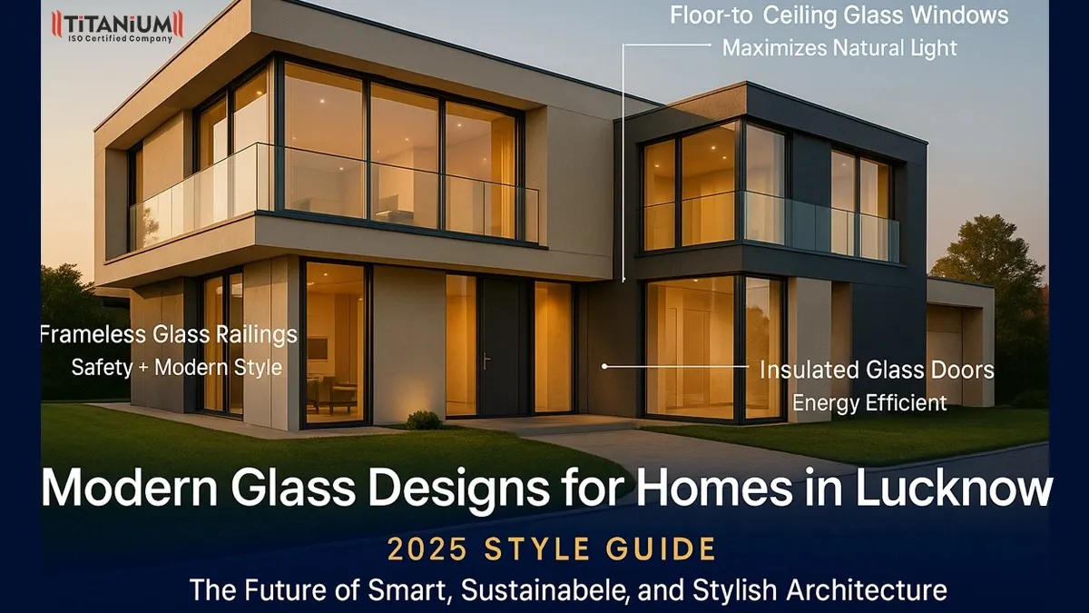 Top Modern Glass Designs for Homes in Lucknow & UP: 2025 Style Guide
