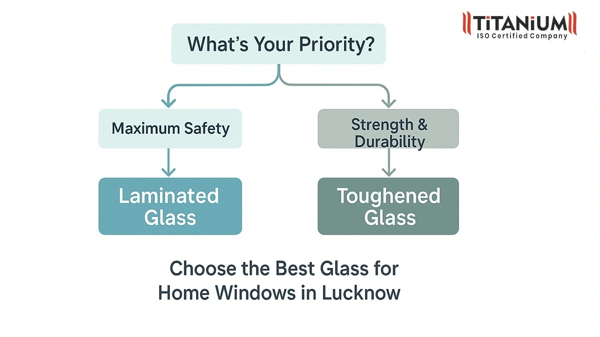 Toughened vs Laminated Glass: Which is Better for Homes in Lucknow? - Titanium Glass