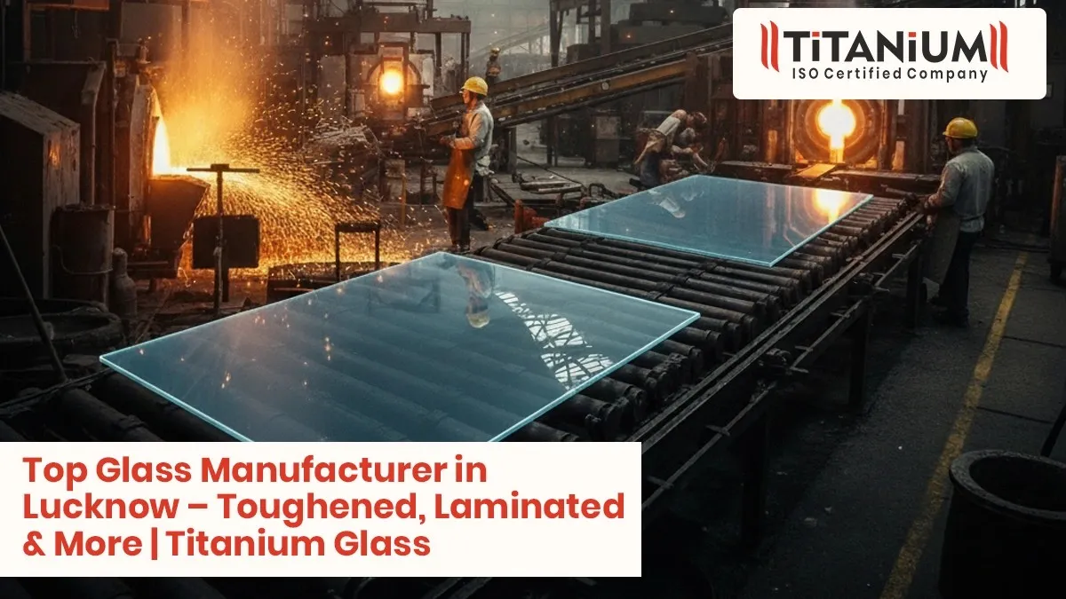 Top Glass Manufacturer in Lucknow – Toughened, Laminated & More | Titanium Glass